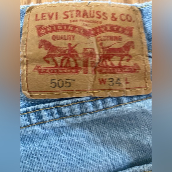 Lot of 3 Vintage 505 Levi’s Jorts Jean Shorts - Picture 2 of 14